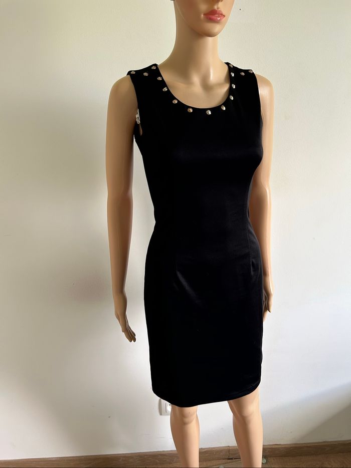 Robe noire sans manches Drôle de Copine taille S TBE - photo numéro 2
