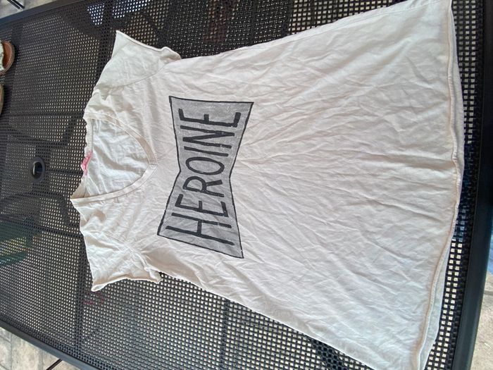 Tee shirt long crème Chantal B. - photo numéro 4