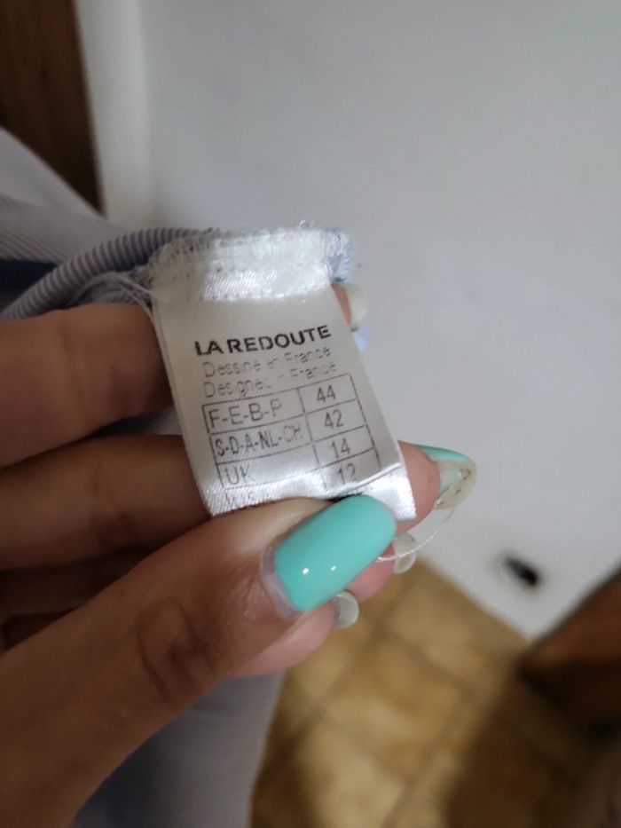 Chemise femme la redoute taille 44 - photo numéro 5