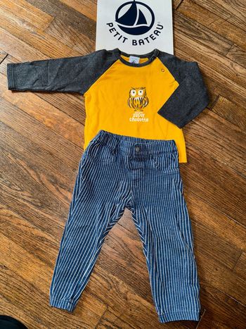 lot Petit Bateau 12 mois