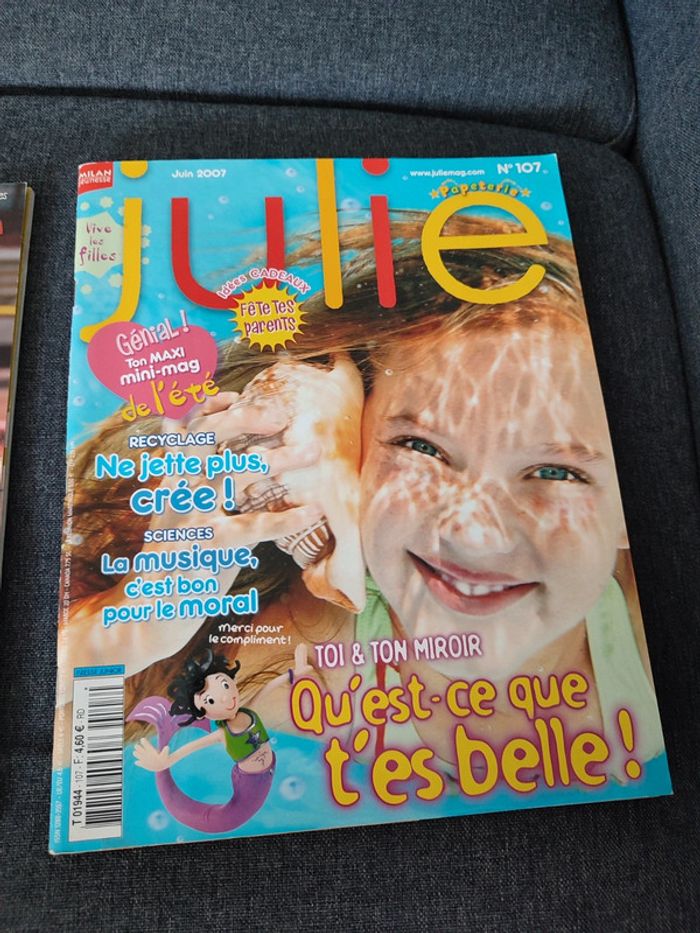 Lot de 2 magasine Julie - photo numéro 3