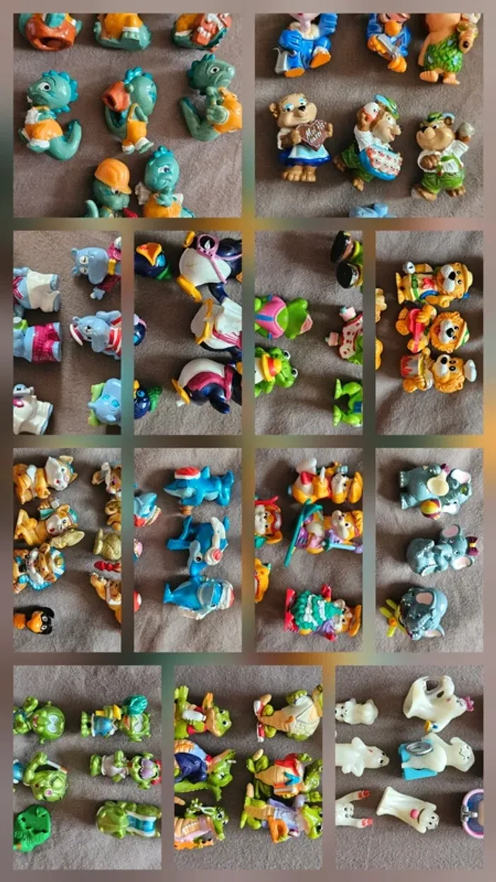Lot de figurines Kinder