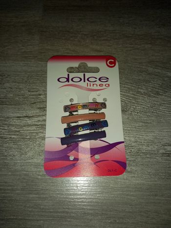 4 barrettes neuves dolce linea