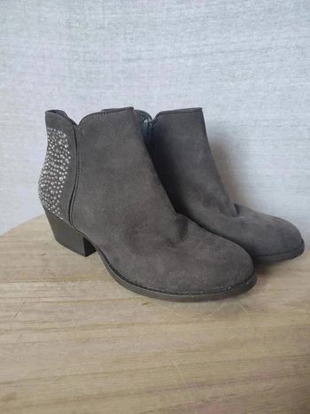 Bottines grises