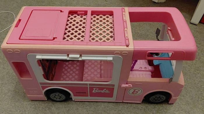 Camping car barbie