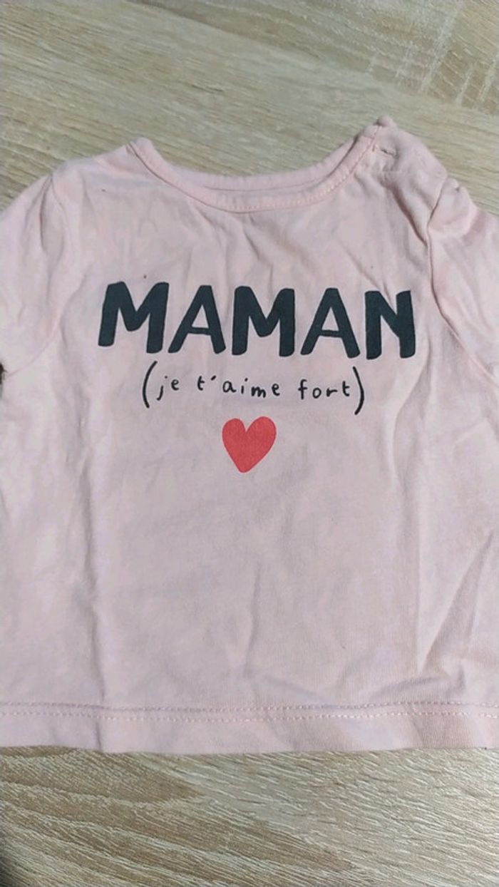 Lot tee shirt bébé fille - photo numéro 2