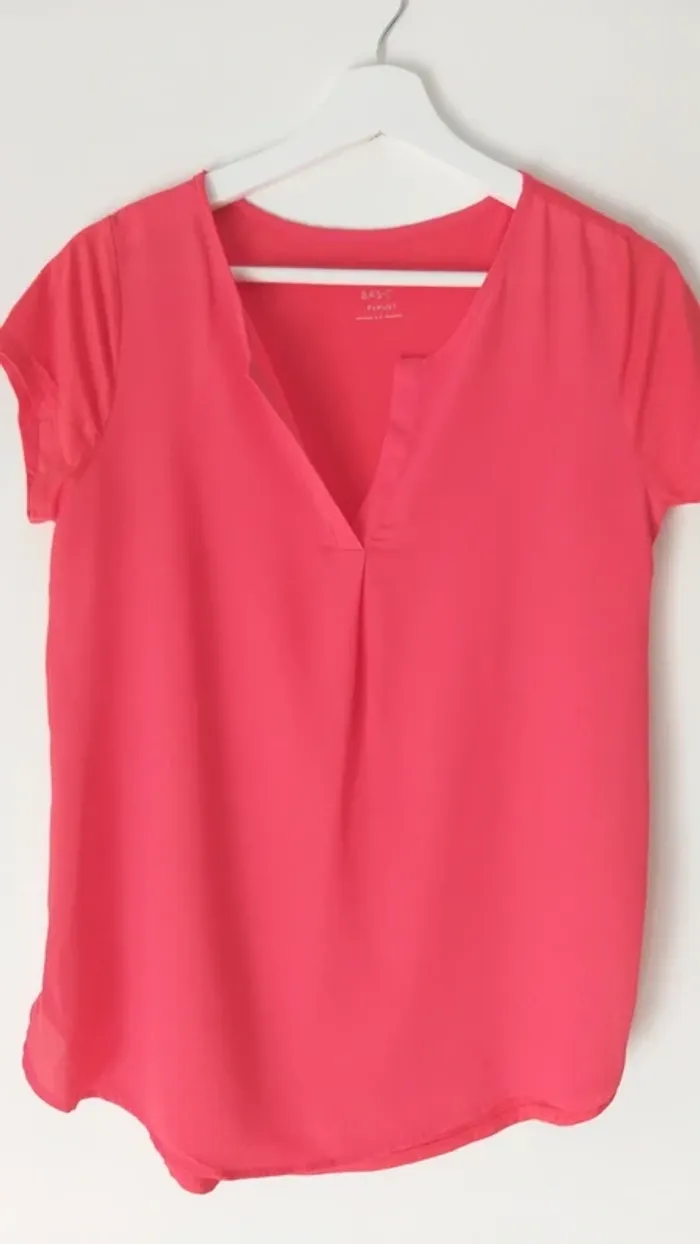 Blouse corail Camaieu