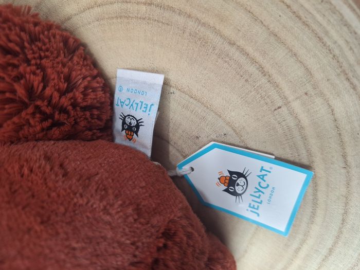 Peluche Jellycat bashful écureuil roux idéal cadeau noël neuf squirrel - photo numéro 6