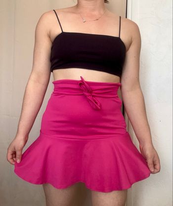 Jupe-short rose 