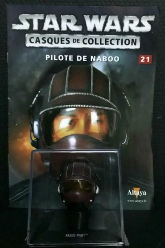 Casque de collection Star Wars n°21 "Pilote de Naboo" (Editions Altaya)