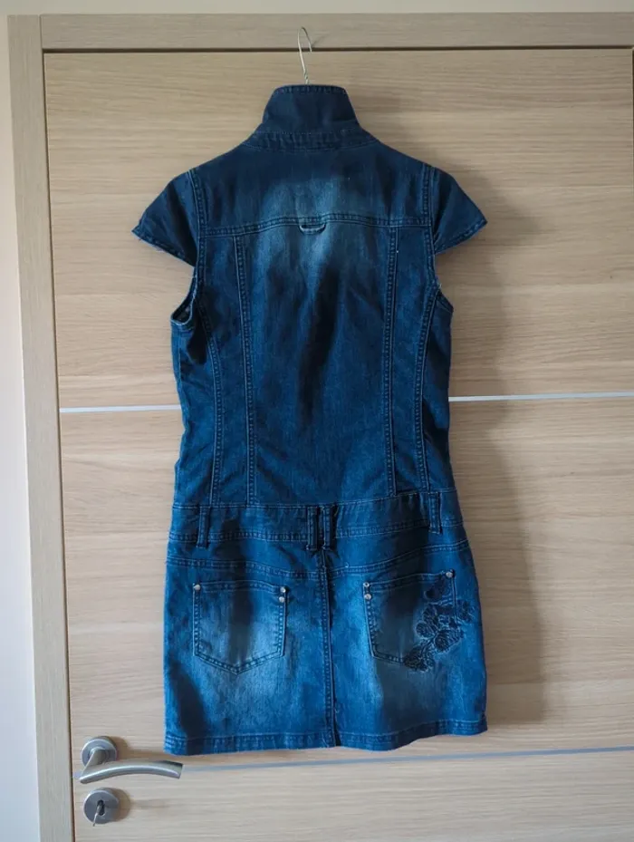 Robe en jean walk ans talk taille 38 - photo numéro 2