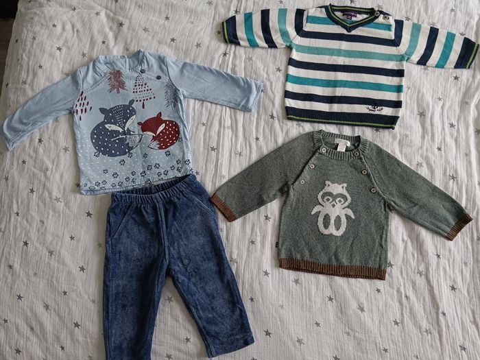 Lot de vêtements bébé garçon 3 mois - photo numéro 2