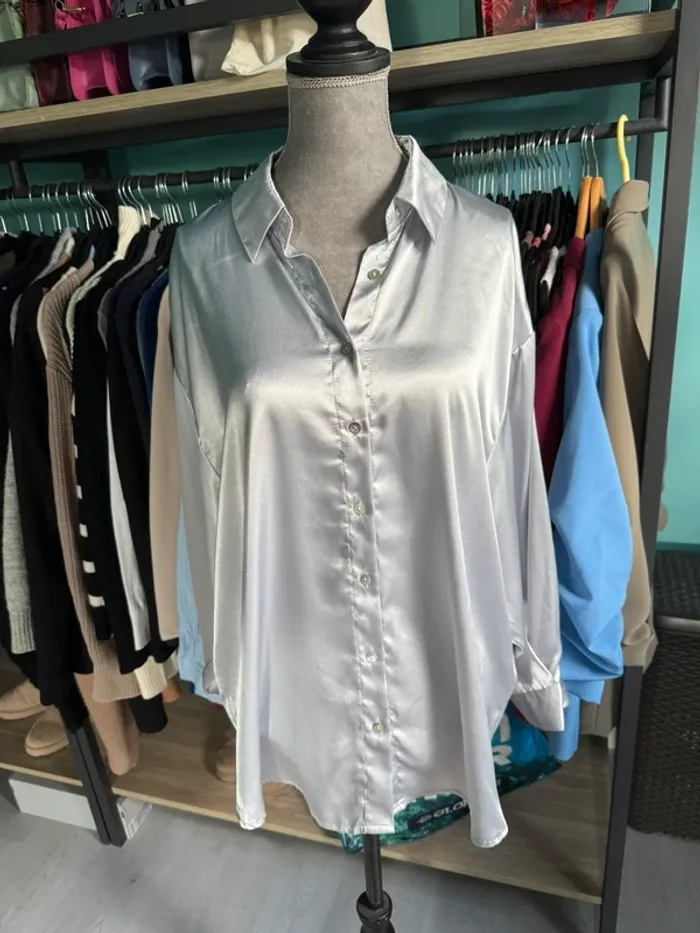 chemise satin - photo numéro 2