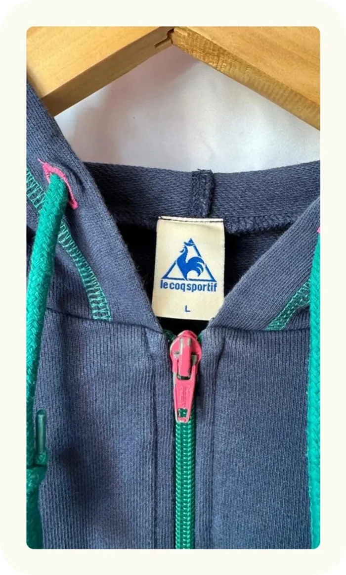Ensemble survêtement veste homme Le coq sportif Taille L / XL - photo numéro 7
