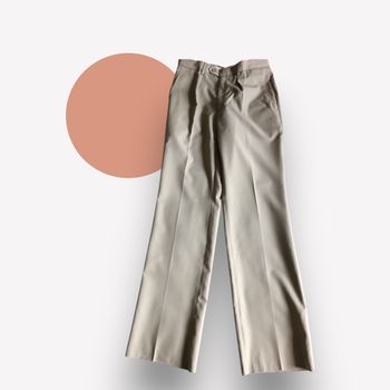 Pantalon beige homme classique élégant