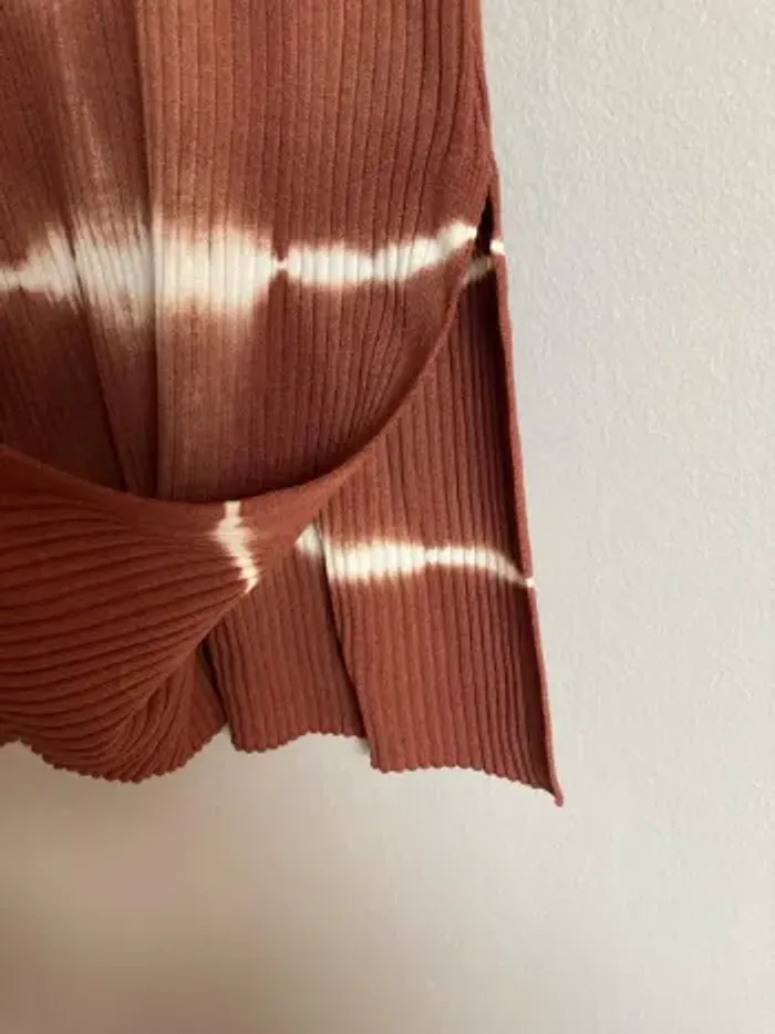Top Mango en maille fine et côtelée – Taille XS – Neuf - photo numéro 4