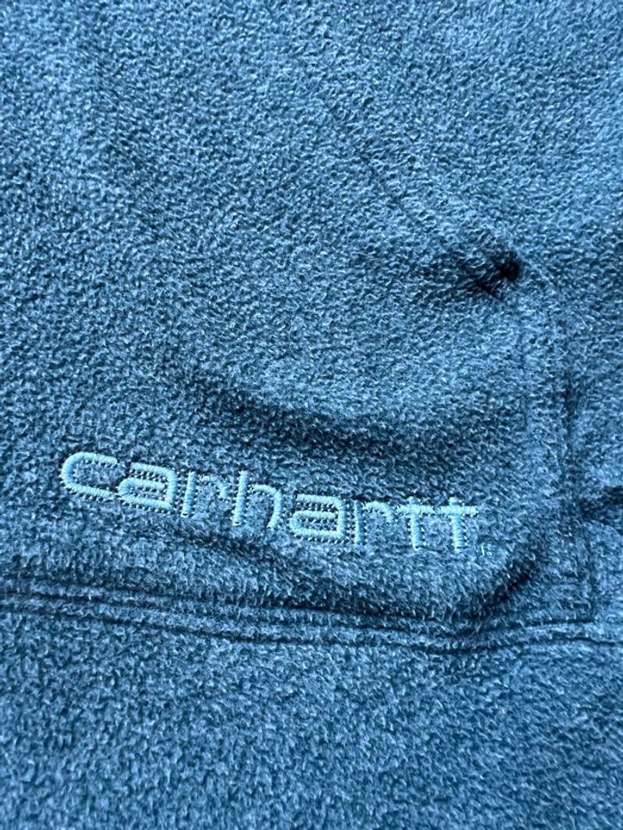 Gilet veste Polaire Sans Manches Carhartt Gris – Taille S - photo numéro 3