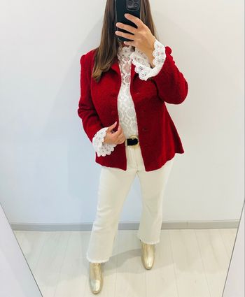 🌸Veste - Zcarla - vintage - laine bouclé 🌸 