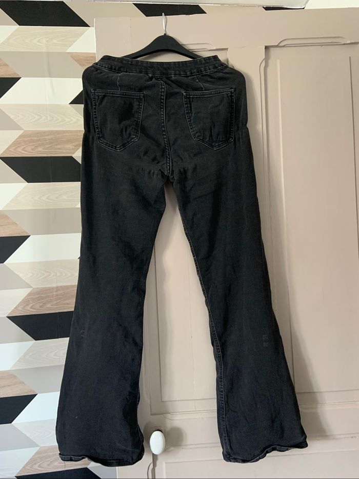 Pantalon noir patte d’éléphant - photo numéro 2
