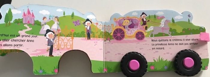 Livre bébé le carrosse de la princesse - photo numéro 3