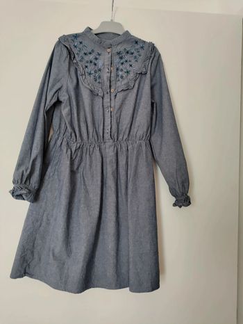 Robe en jeans Gémo taille 10 ans 3€