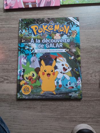 Livre jeu pokemon