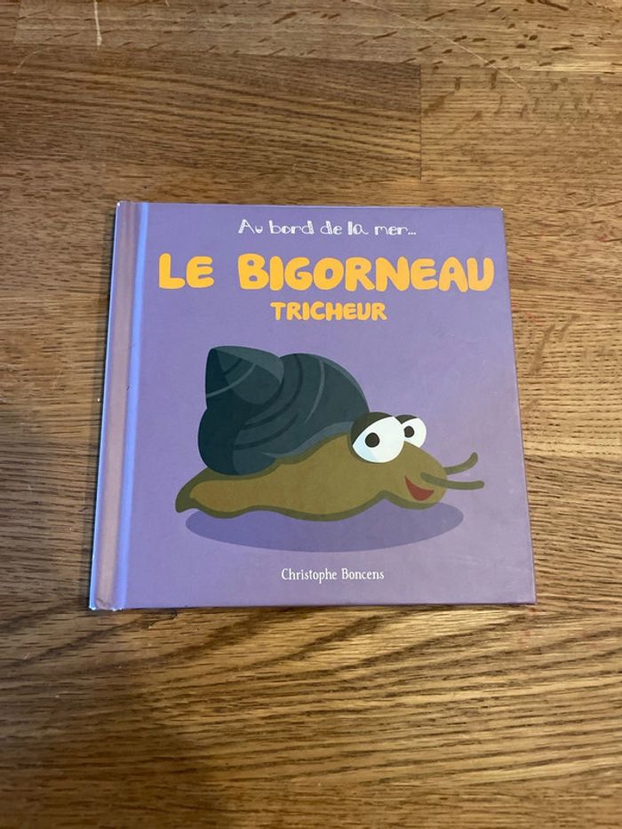 Livre Au bord de la mer Le bigorneau tricheur