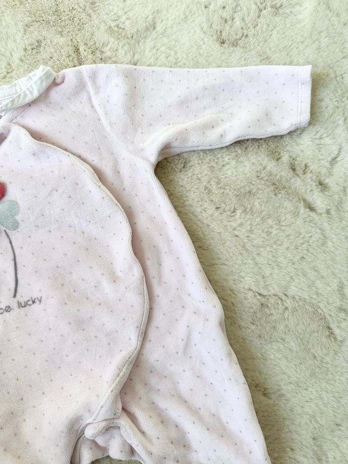 Pyjama Obaïbi 6 mois rose clair - photo numéro 4
