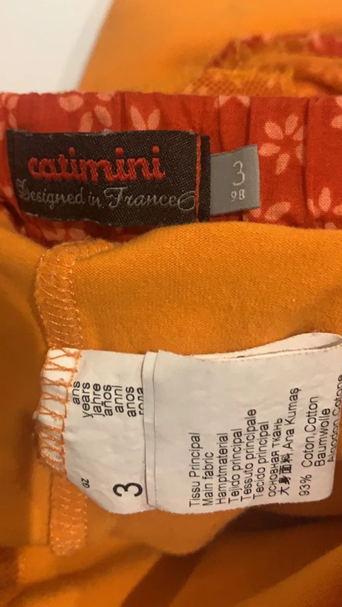 Robe legging Catimini 3 ans - photo numéro 2