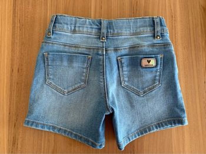 Short brodé Catimini en jean en 4 ans - photo numéro 2