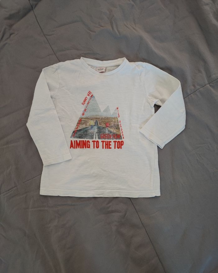 Tee shirt manche longue tape a l'oeil 5ans