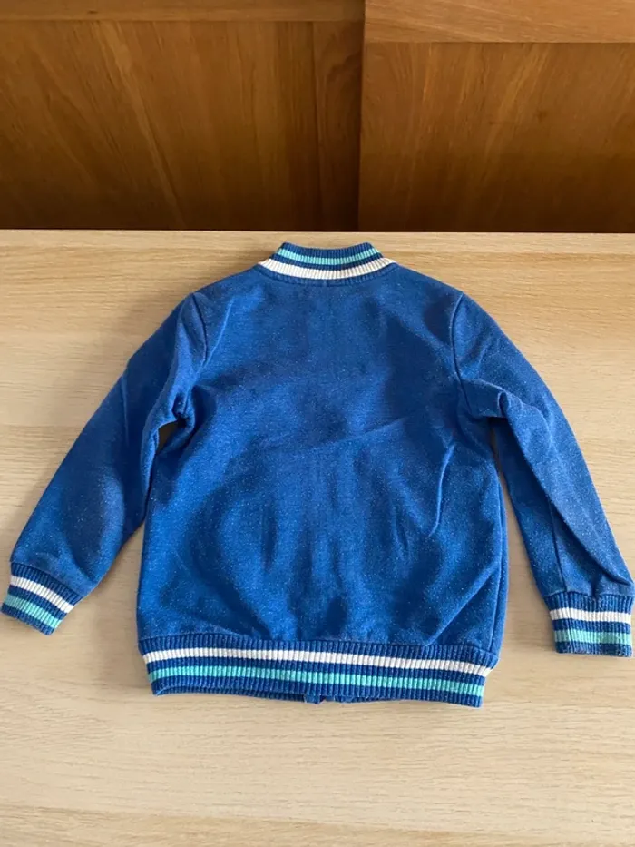 Gilet zippé garçon sergent major 3 ans veste bienvenue à Cuba - photo numéro 5