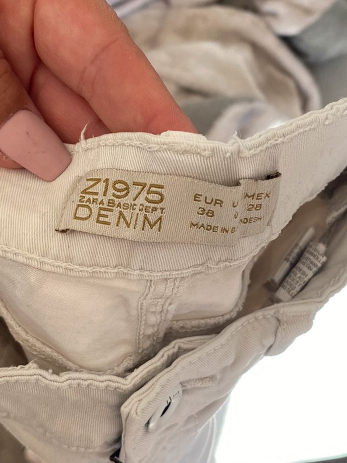 Jean blanc Zara - photo numéro 3