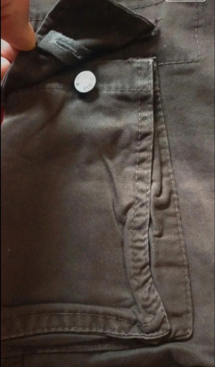 Pantalon marron poches latéral taille 40 ans - photo numéro 6