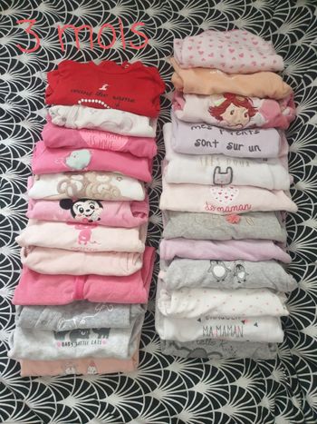 Lot bébé 3 mois 106 pièces