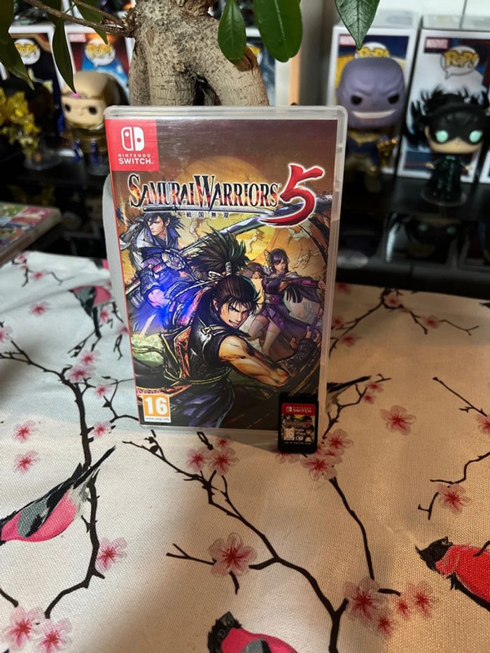 Jeu Nintendo switch samurai Warriors 5