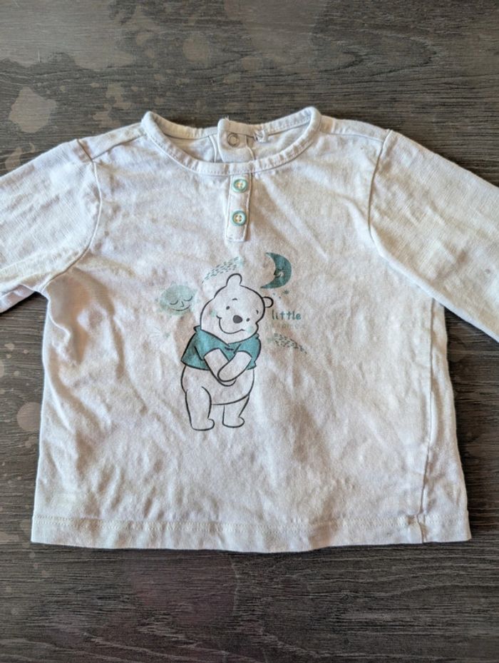 T-shirt manches longues Disney Winnie l'ourson