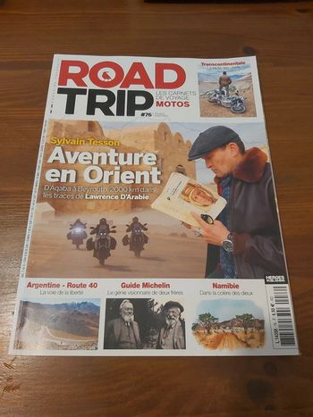 Road trip moto Orient
