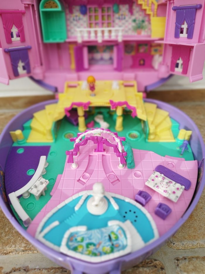 Grand cœur violet Polly pocket Bluebird - photo numéro 5