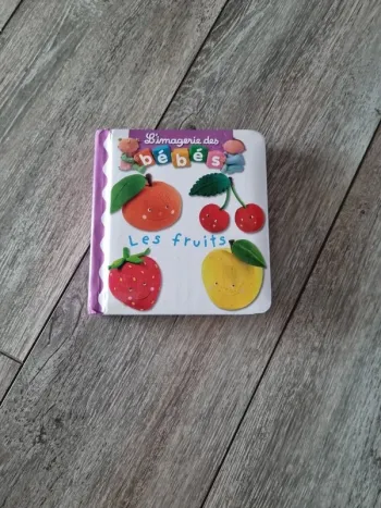 Livre L'imagerie de bébé Les Fruits