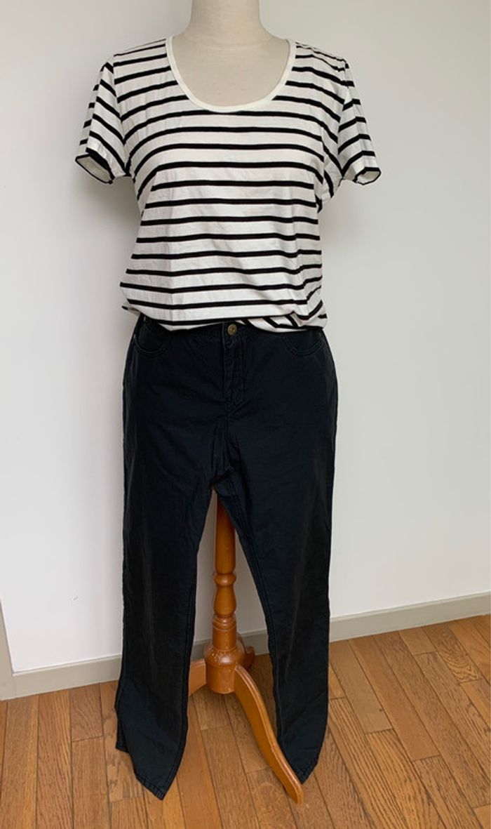 Pantalon en toile Somewhere taille 42 - photo numéro 5