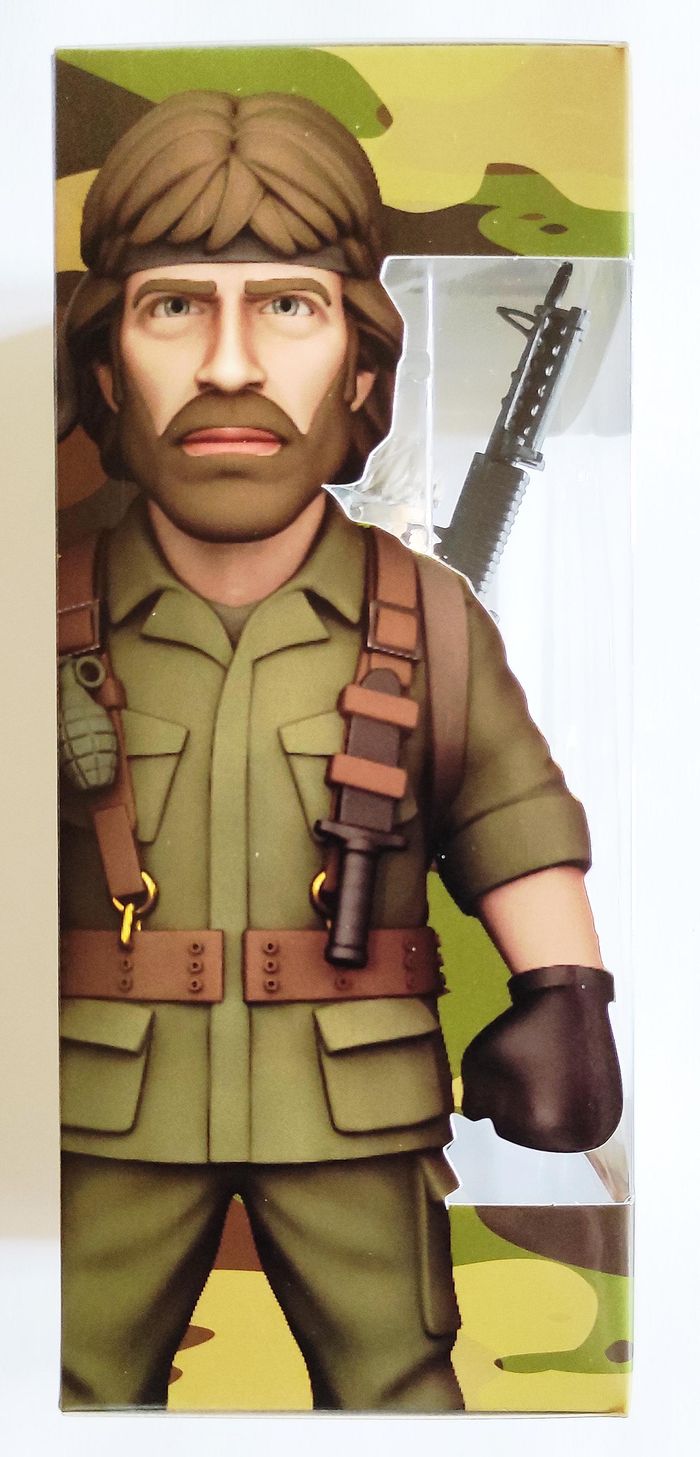 PORTES DISPARUS - Chuck Norris - Figurine Minix 12cm - photo numéro 2