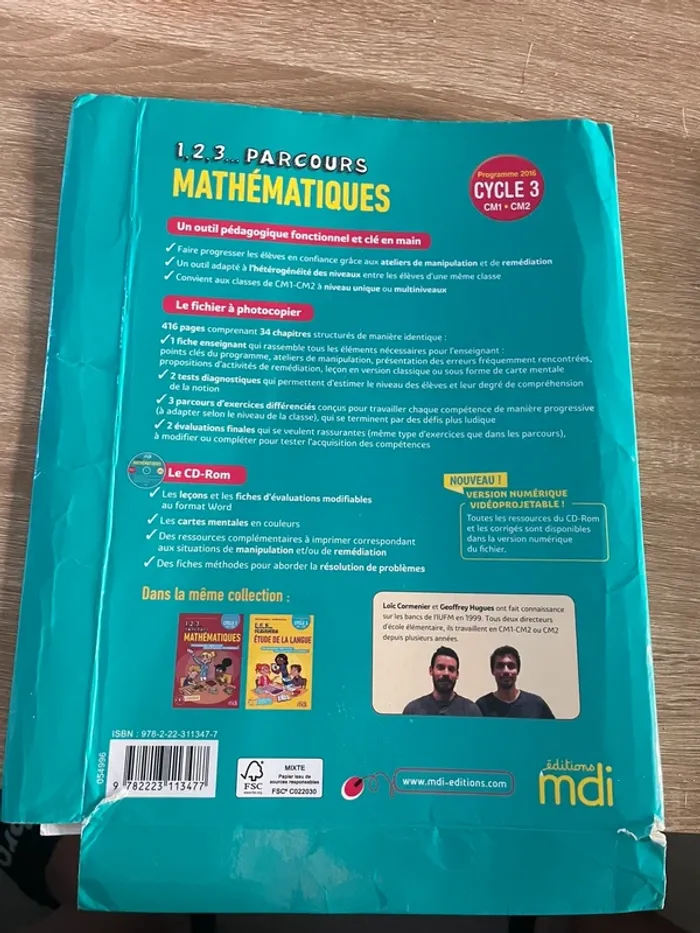 1, 2, 3 parcours  mathématiques . Cycle 3 - photo numéro 3