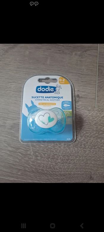 Tétine dodie 0-2 mois