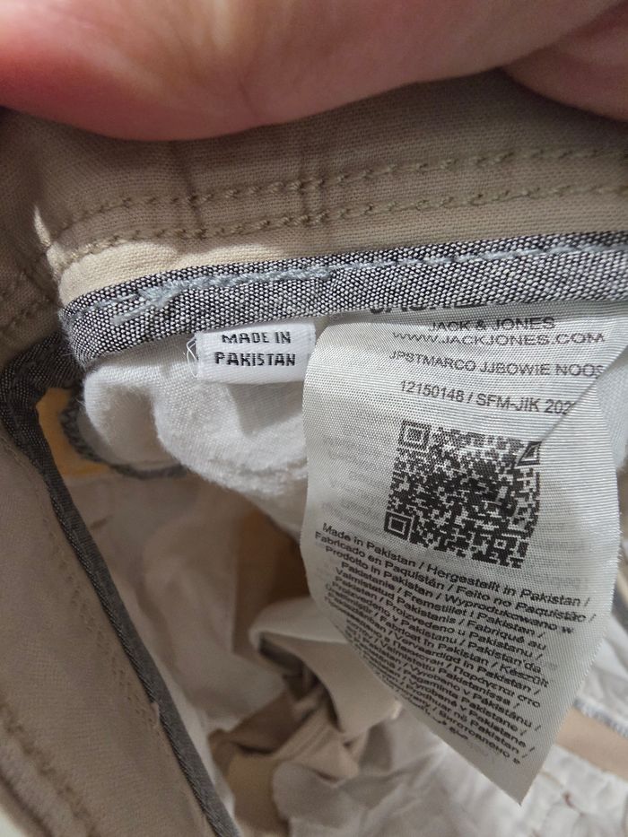 Pantalon Chino Crème - photo numéro 5