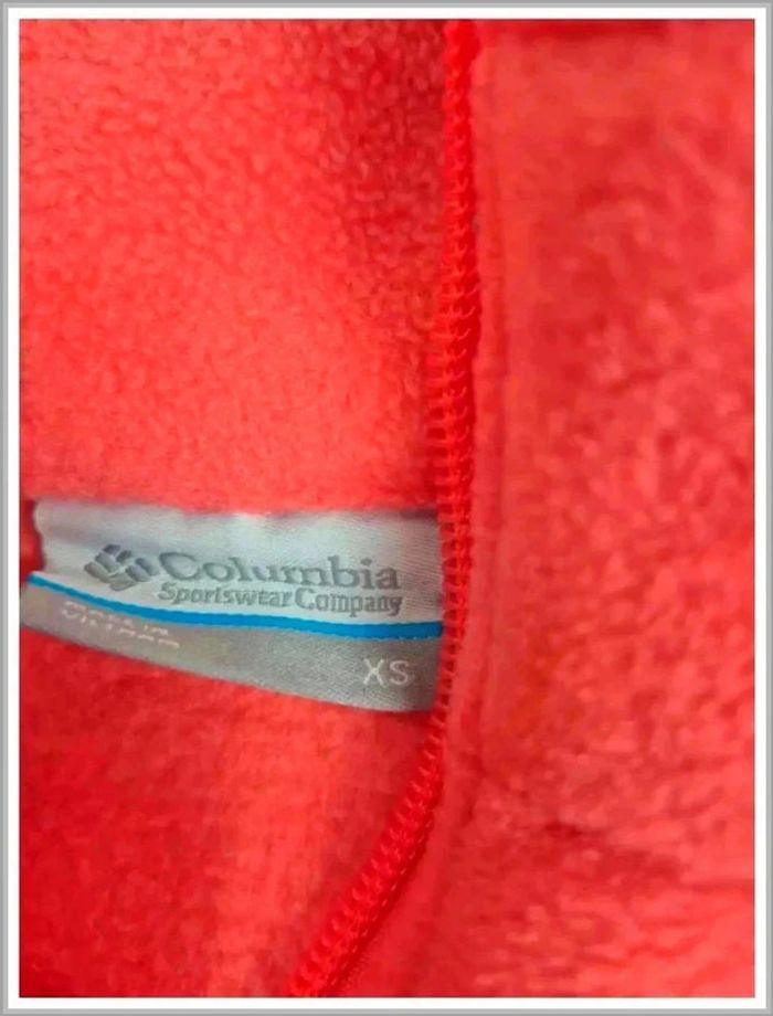 Polaire Columbia Corail Taille XS - photo numéro 10