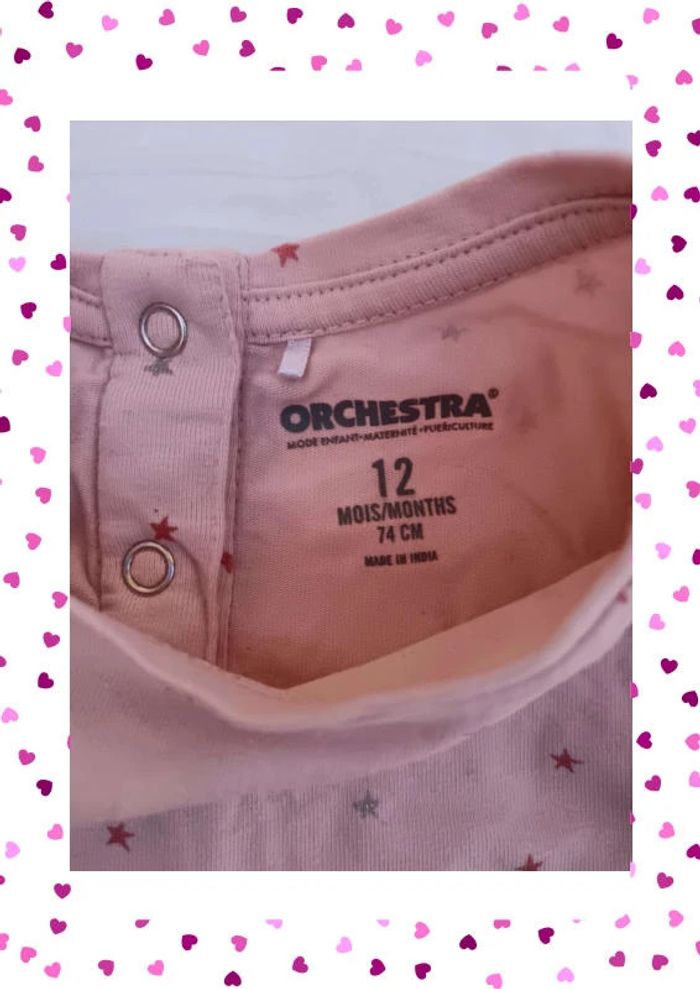 Tee shirt 12 mois Orchestra - photo numéro 2