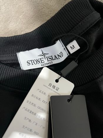 Pull stone Island noir M