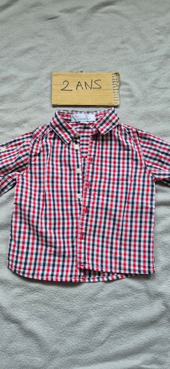 Chemise 23 mois mes petits cailloux