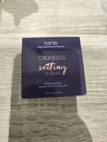 TARTE CREASELESS SETTING POWDER Neuve